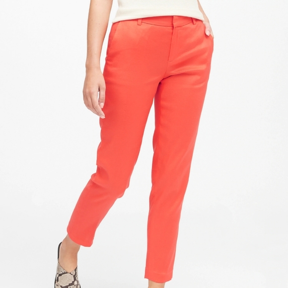 J. Crew Cameron slim crop pant in four-season stretch spice size 0 - Picture 1 of 10